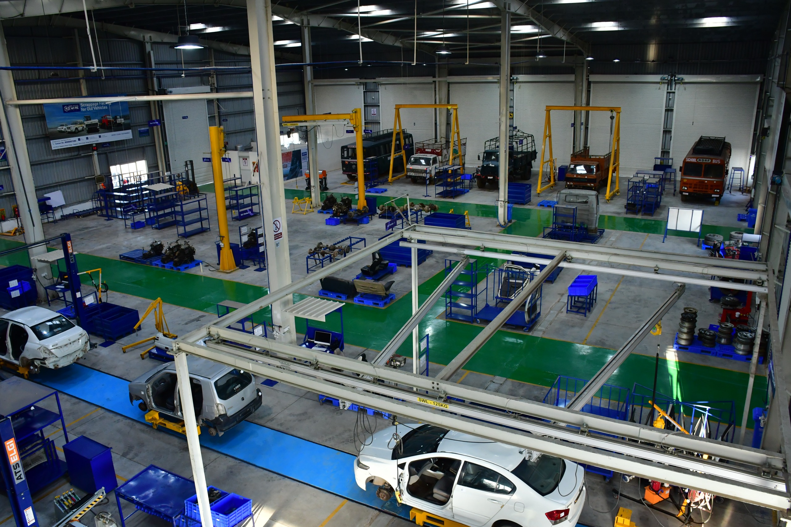 Tata Motors Re.Wi.Re Scrapping Yard